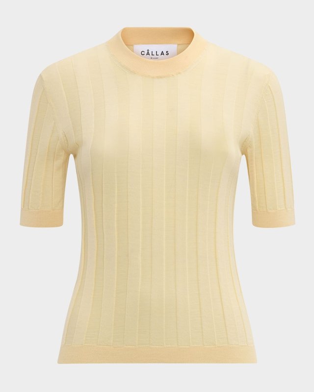 Deeda Striped Ribbed Pullov